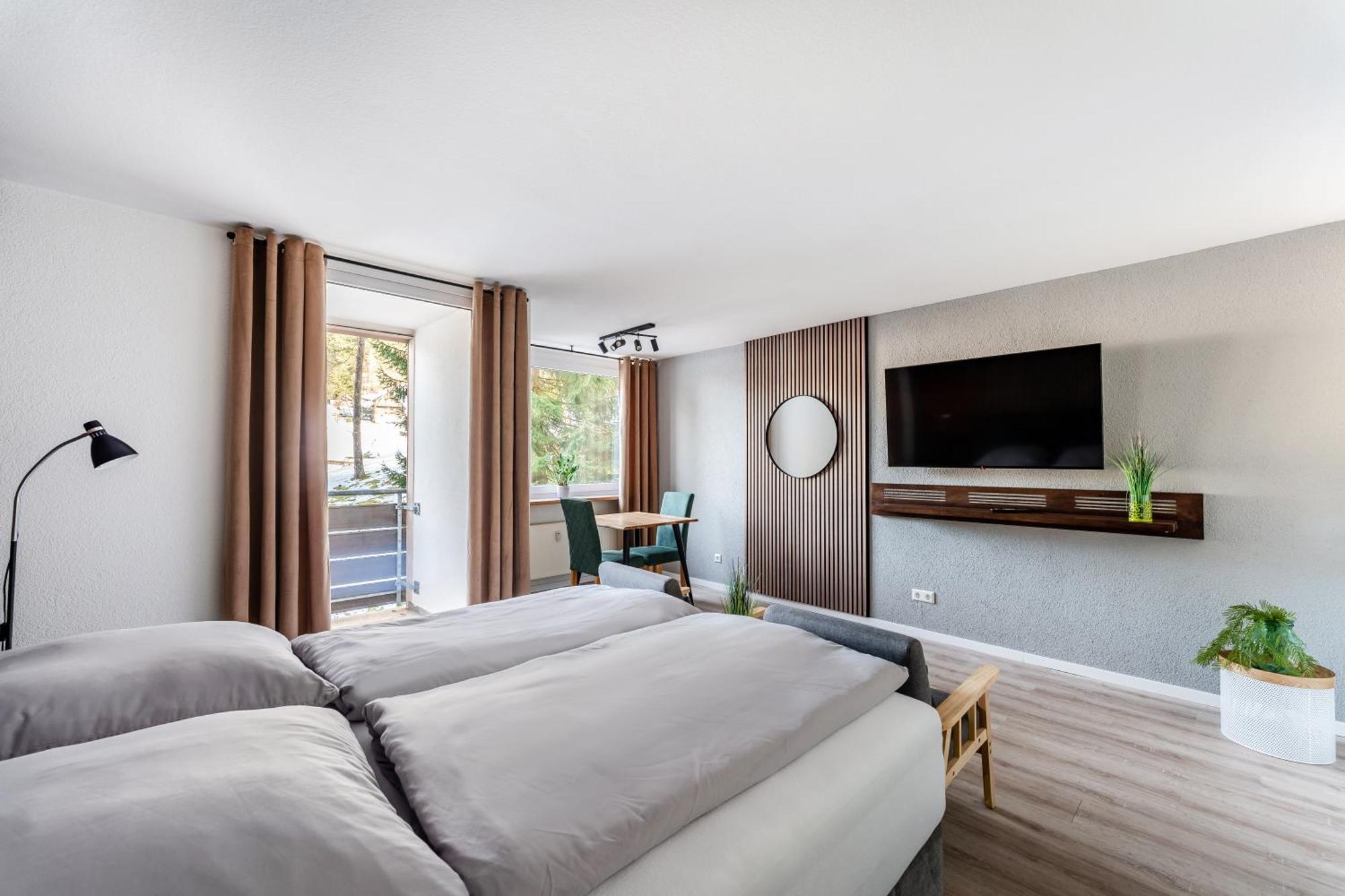Juri5 In Baiersbronn Mit Pool Apartman Kültér fotó